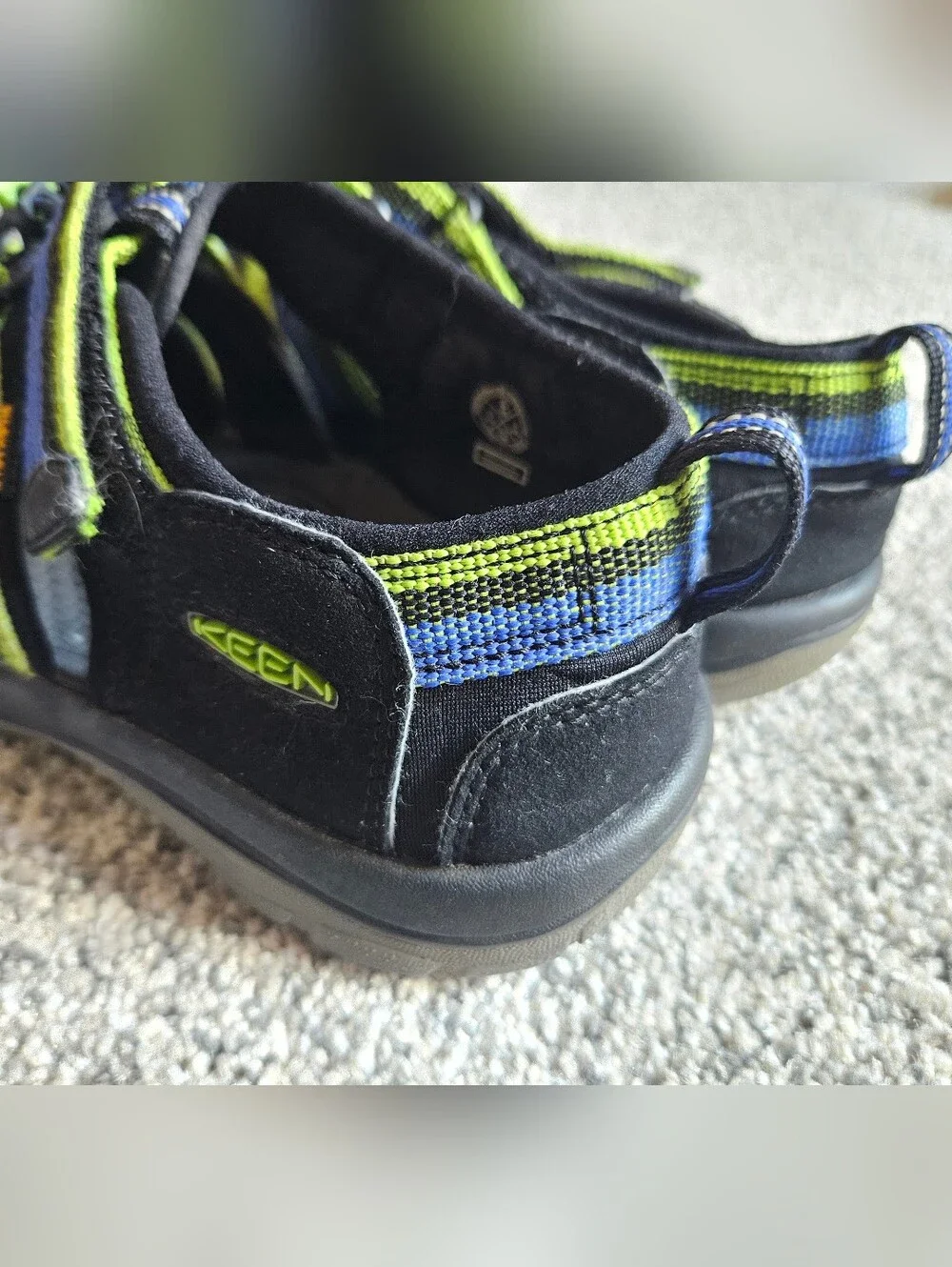 Keen Newport H2 sandals Blue And Green Size 6
